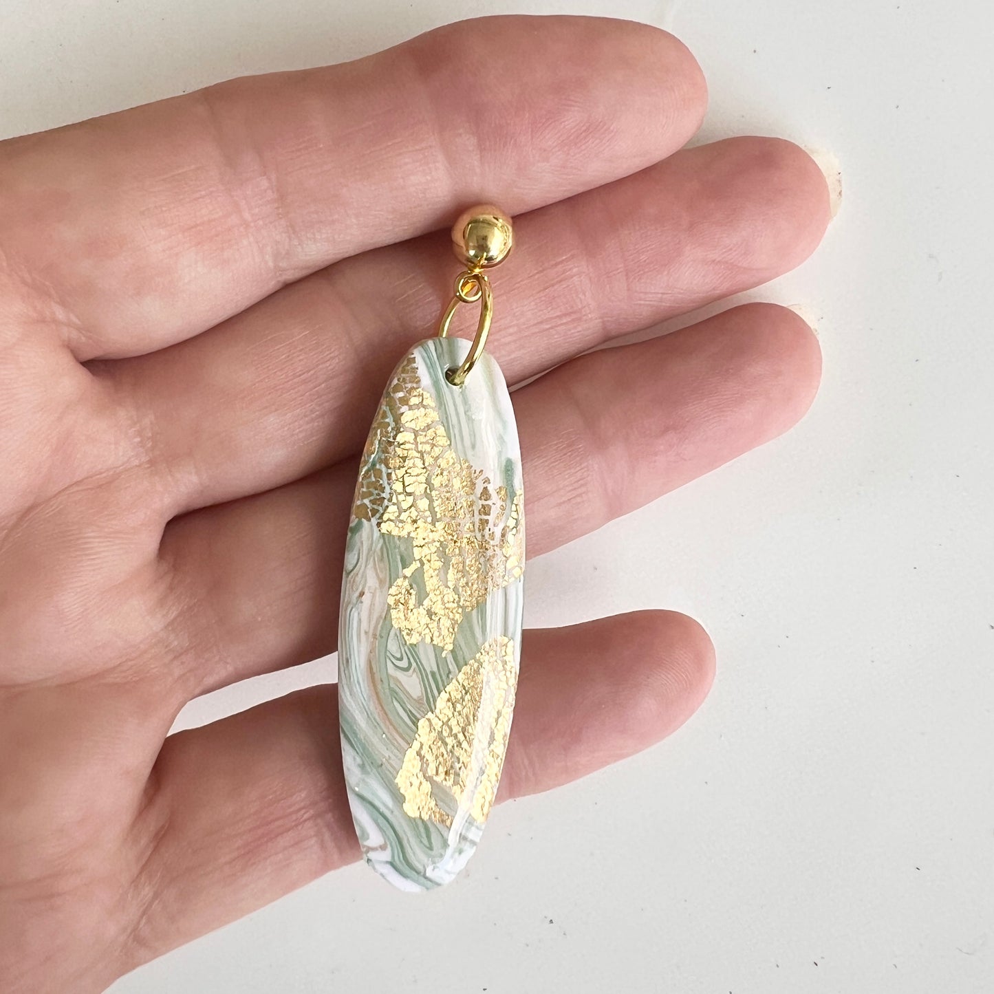 Kristy~Polymer Clay Dangles/Resin