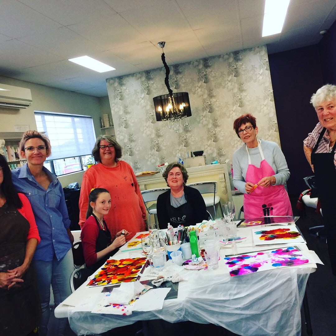 28.6.25~Alcohol Ink Workshop~1pm-4pm