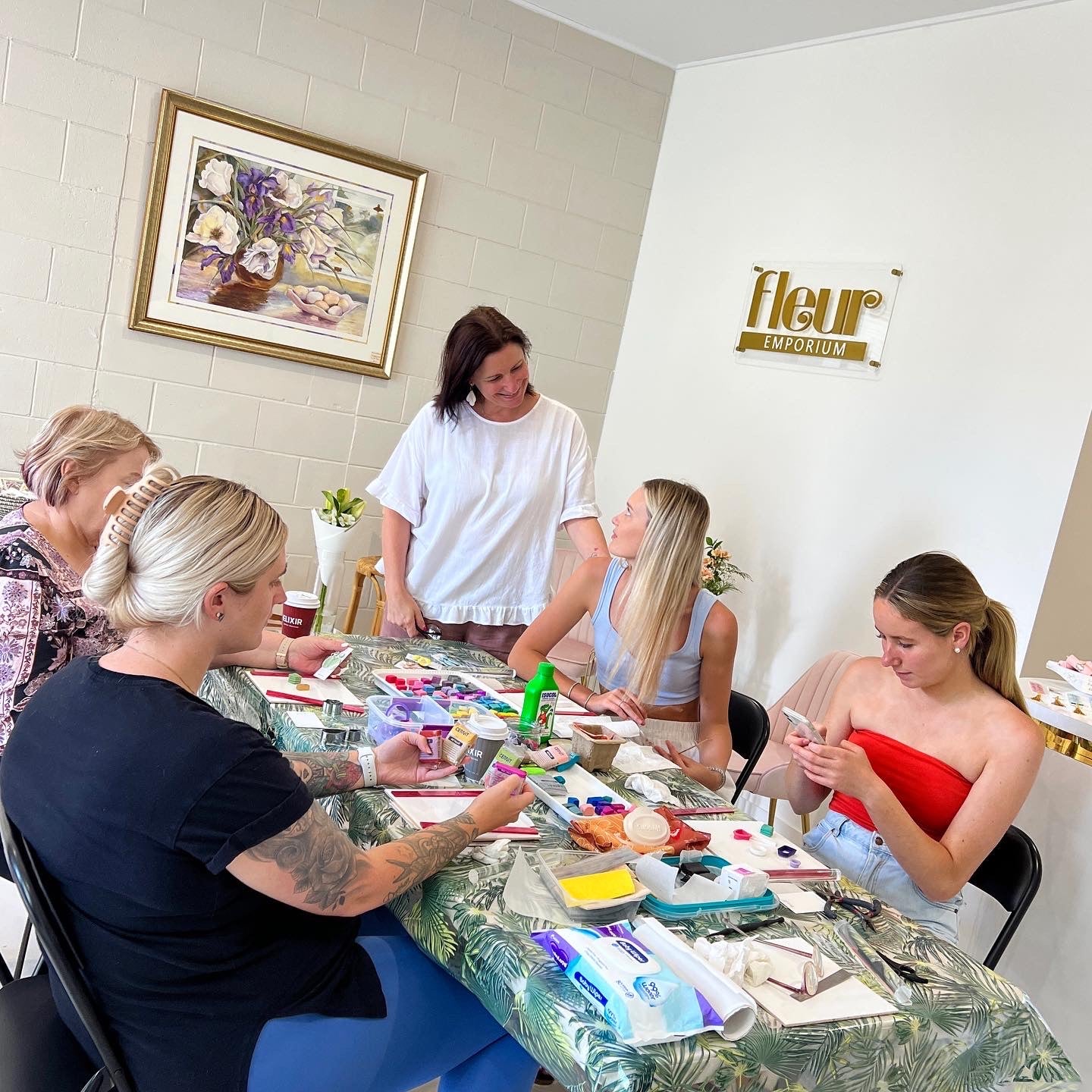 2/8/25~Polymer Clay Earring Workshop~Sandgate