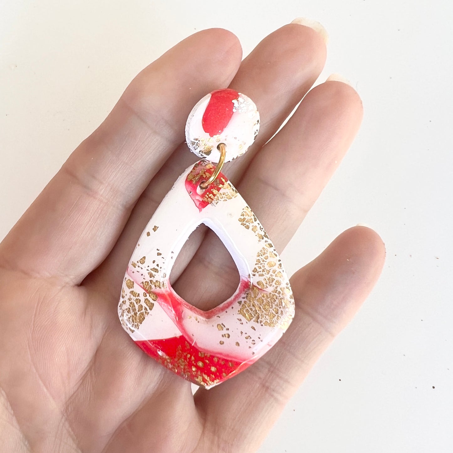 Christmas Dangles~Polymer Clay/Resin