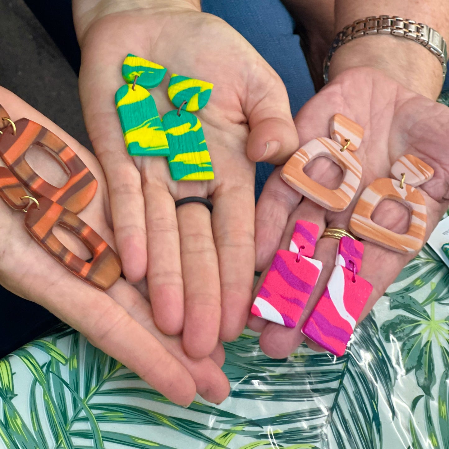 21.3.26~Polymer Clay Earring Workshop~Basics~ Ningi