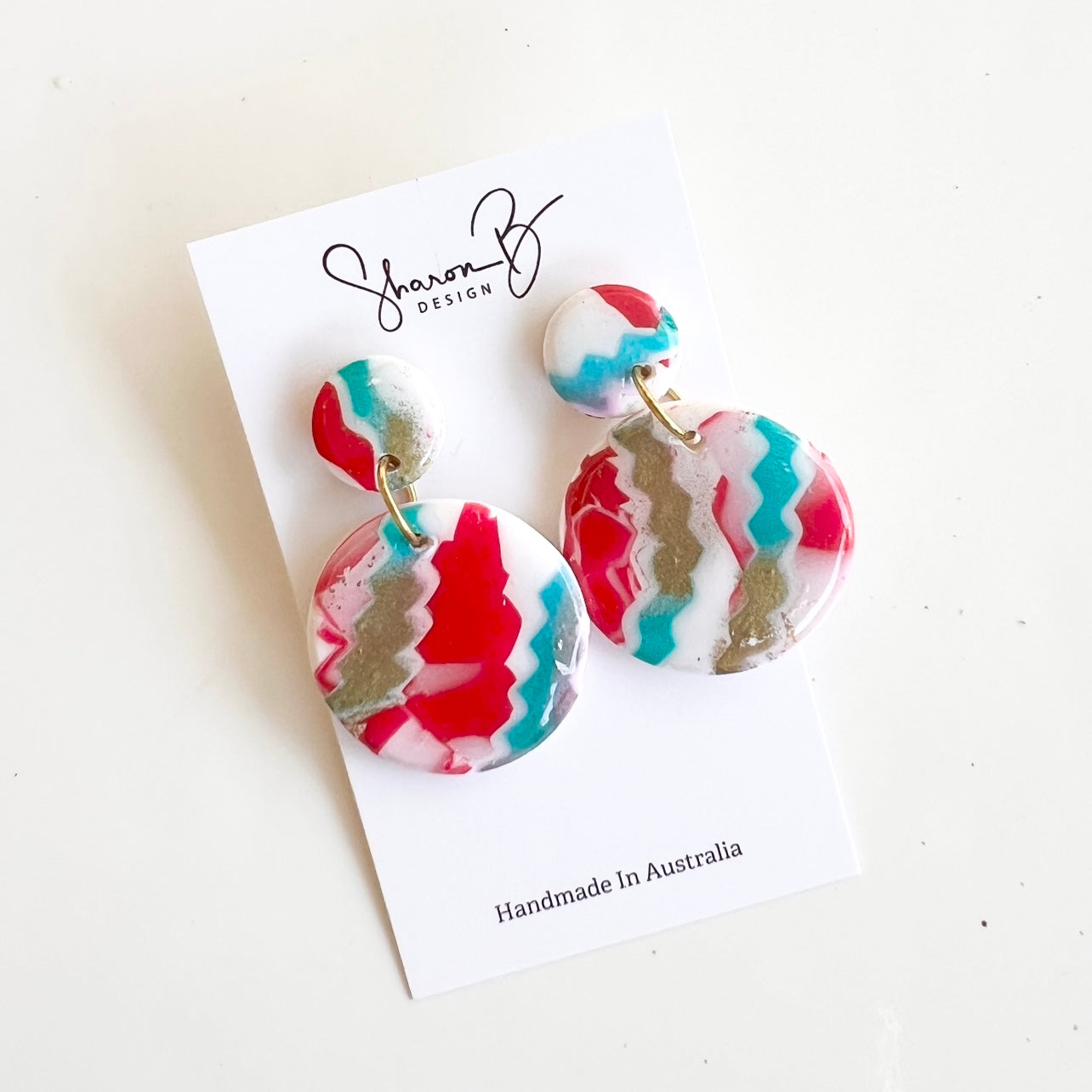 Christmas Dangles~Polymer Clay/Resin