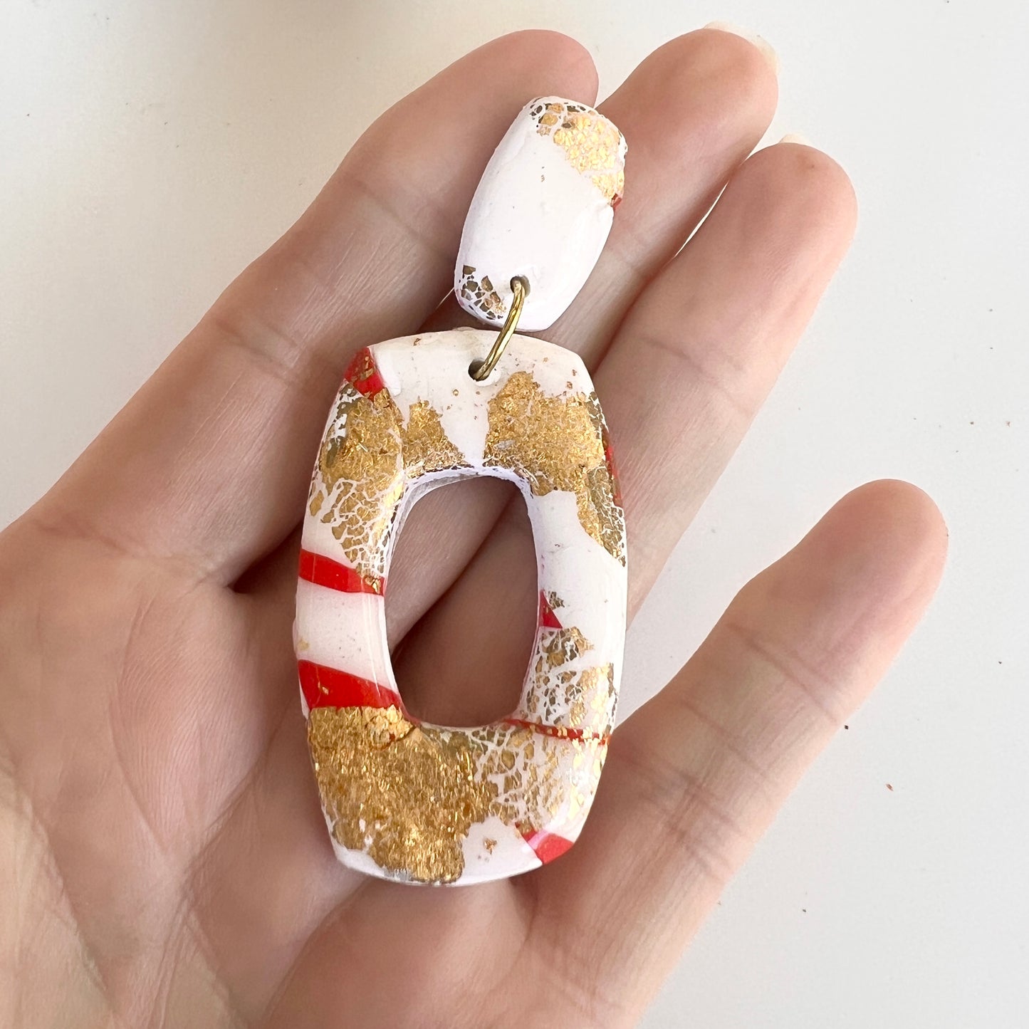 Christmas Dangles ~Polymer Clay/Resin