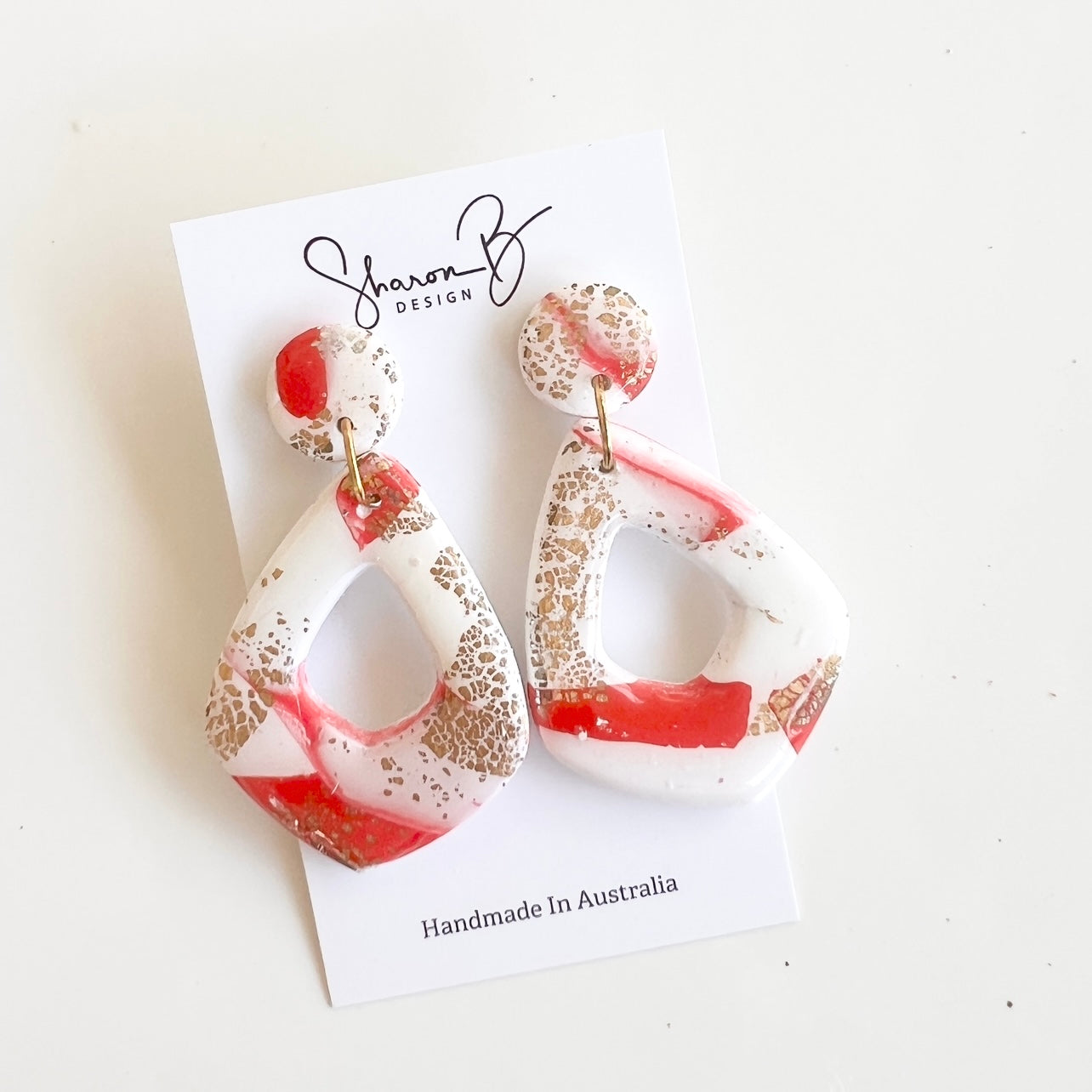 Christmas Dangles~Polymer Clay/Resin