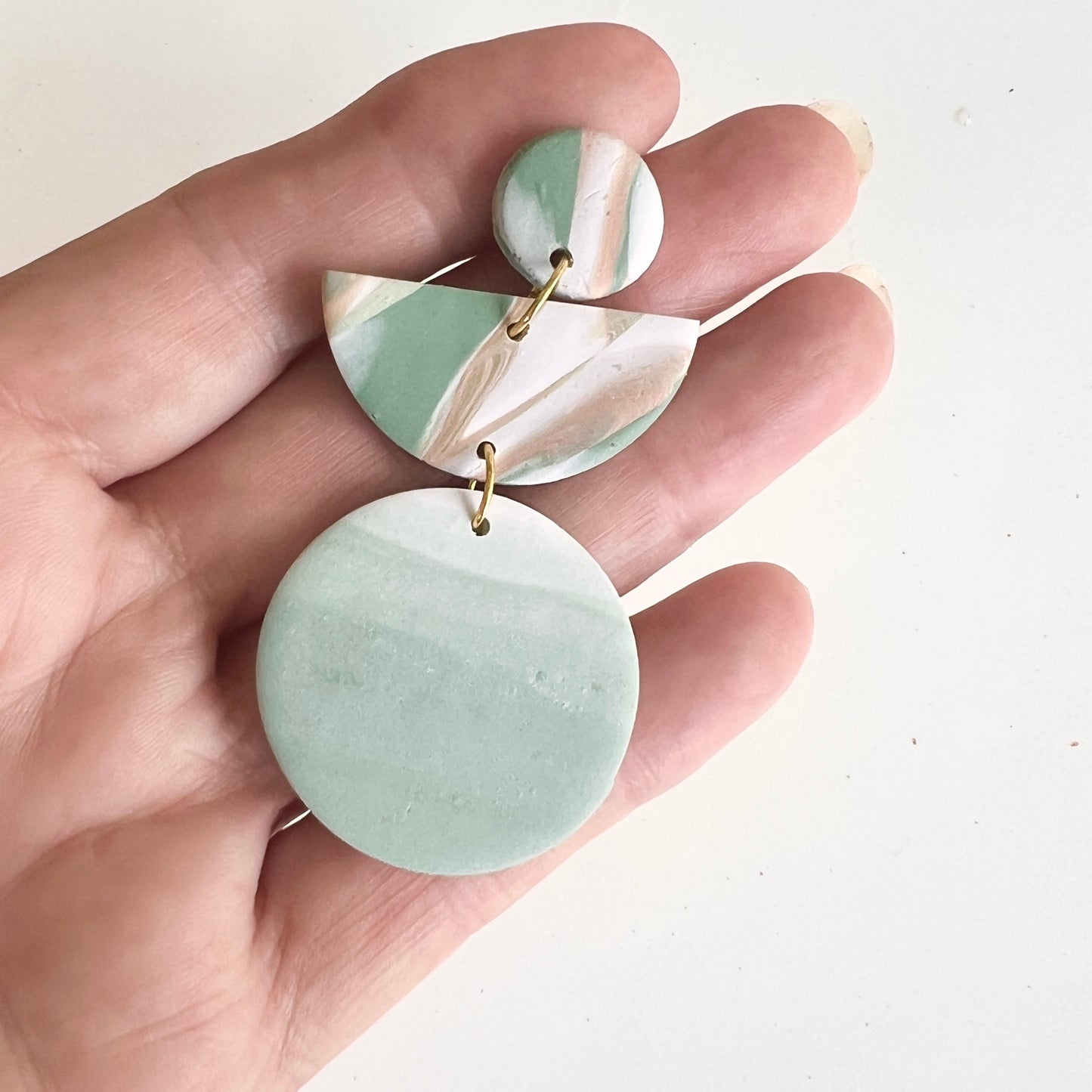 Stella~Polymer Clay Retro Design