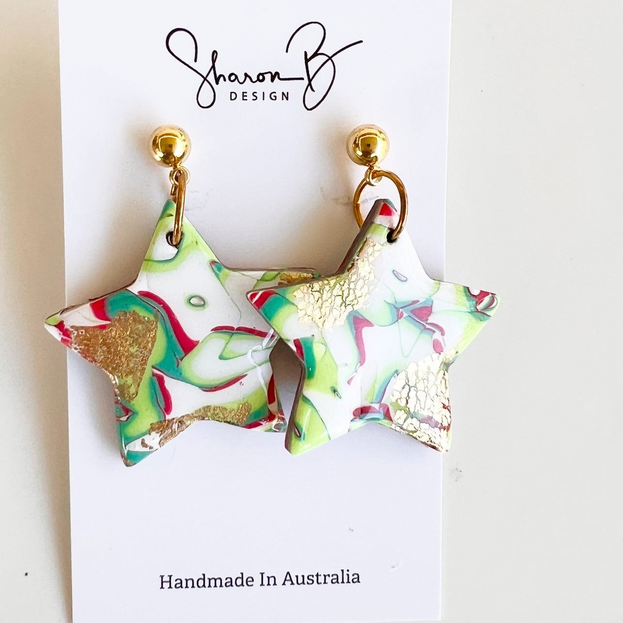 Christmas Star~Polymer Clay/Resin