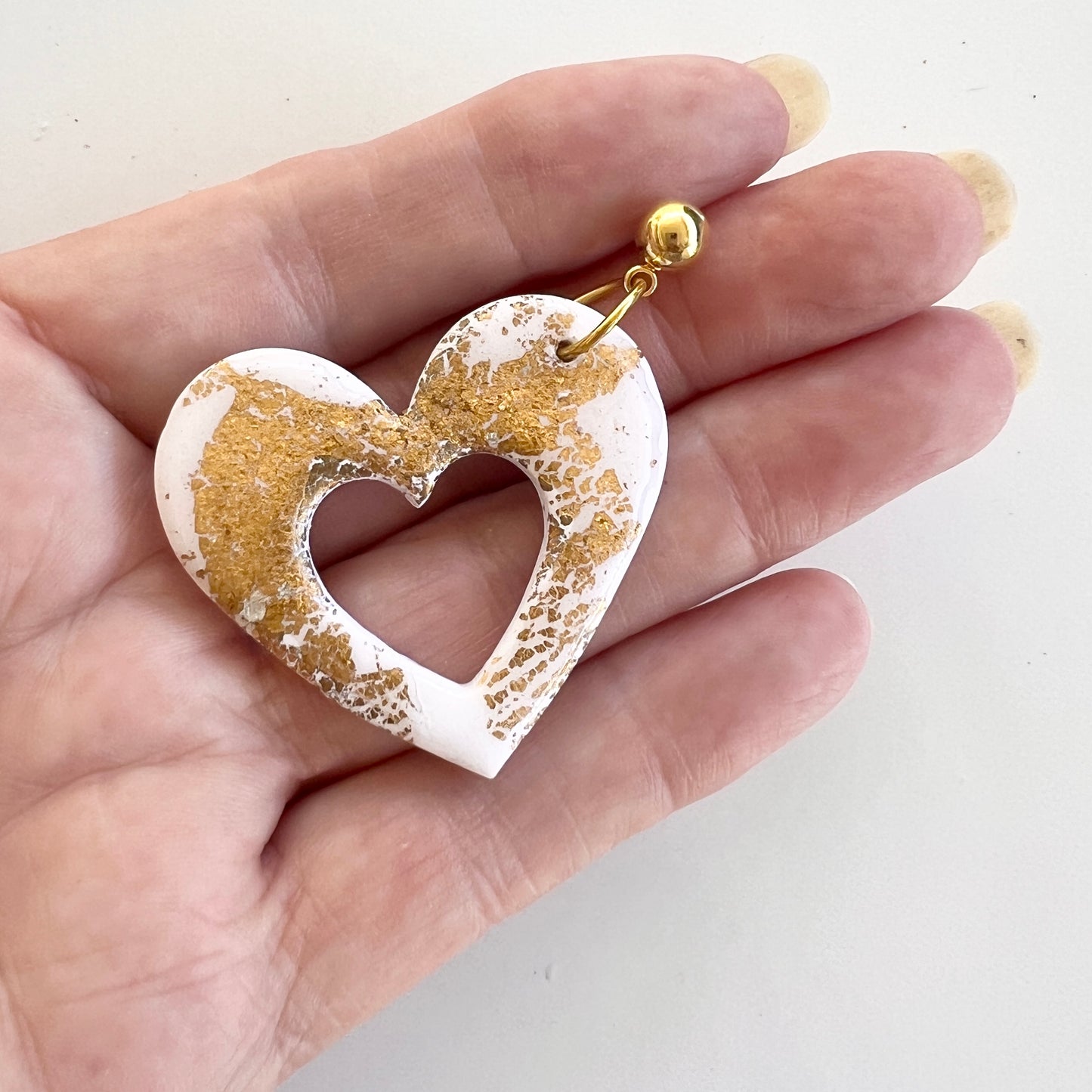 Hearts ~ Polymer Clay/Resin