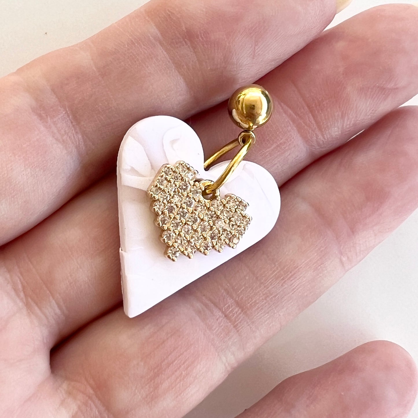 Hearts ~ Polymer Clay