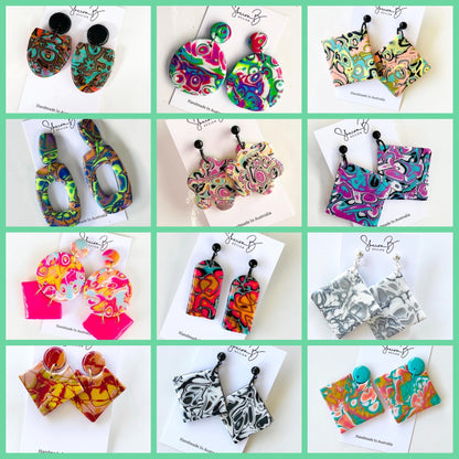 24.2.24~Polymer Clay Earring Workshop~Beerwah