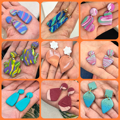 14th September 2024 ~ Polymer Clay Earring Workshop ~ Basics