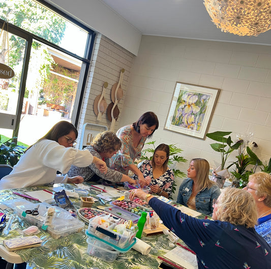 26/7/25~Polymer Clay Earring Workshop~Bribie Island