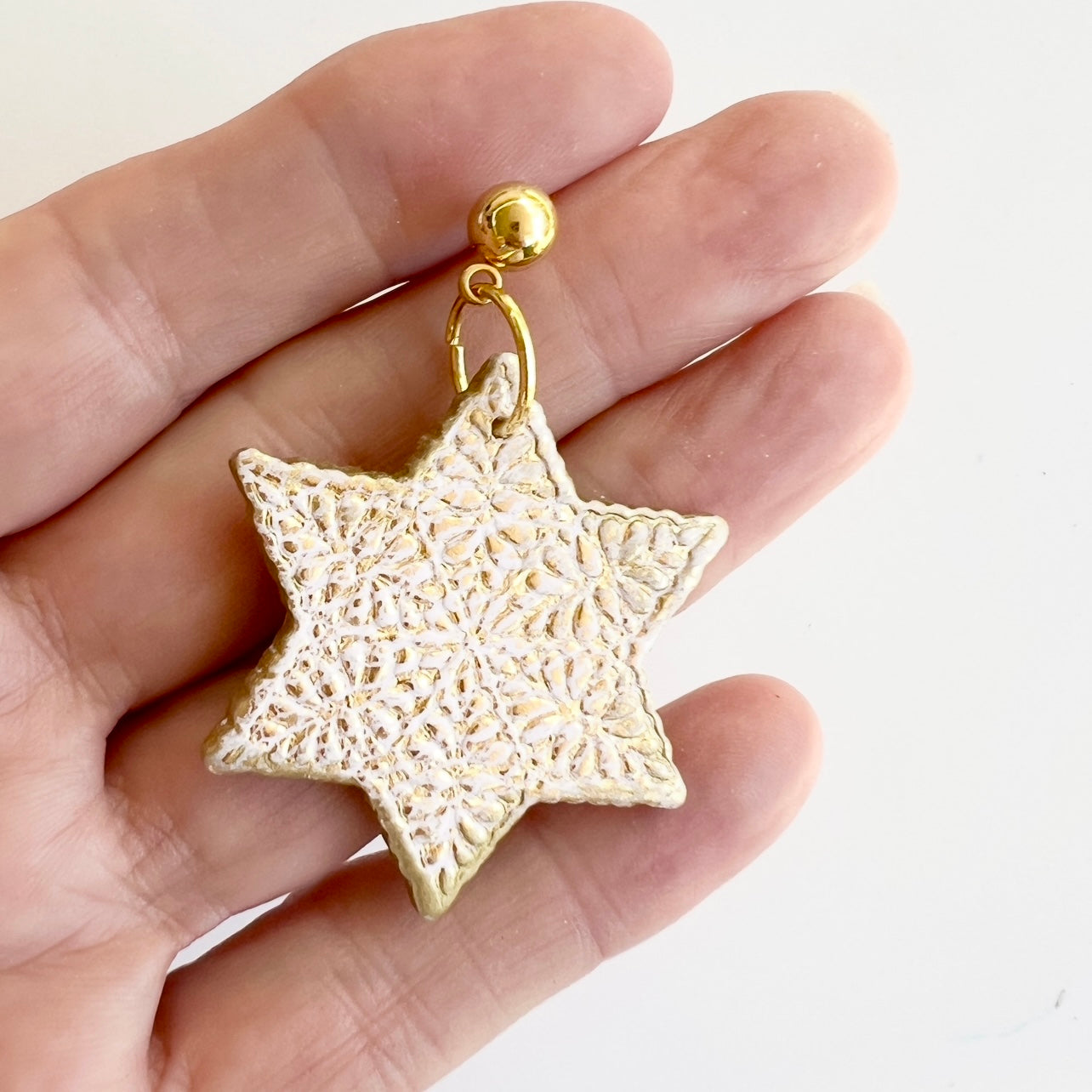 Christmas Star-Polymer Clay