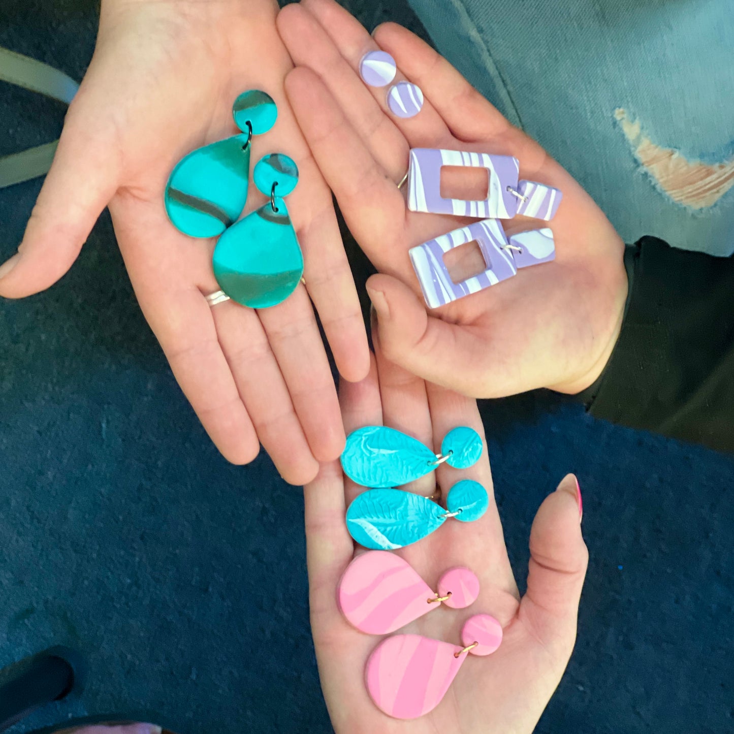 A-7.2.26~Polymer Clay Earring Workshop ~Basics~Beachmere