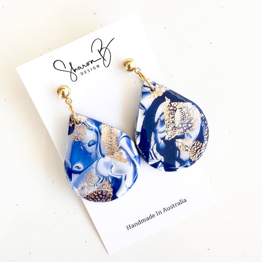 Teardrop~Polymer Clay/Resin