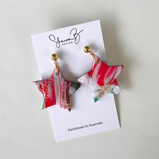 CHRISTMAS DANGLES-POLYMER CLAY/RESIN