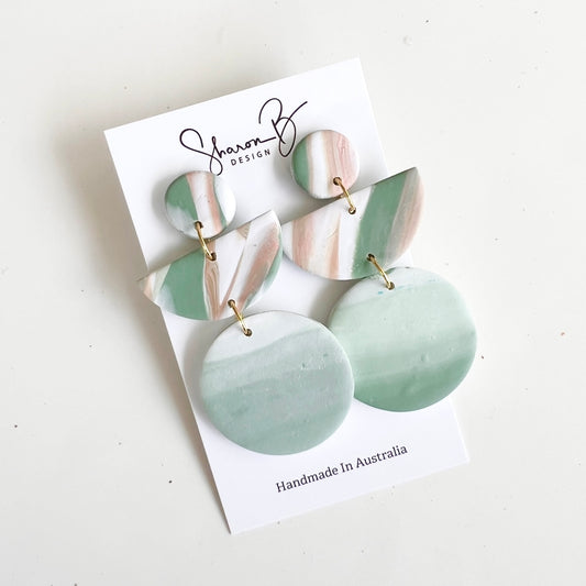 Stella~Polymer Clay Retro Design