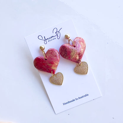 Hearts~Polymer Clay/Resin/Bling