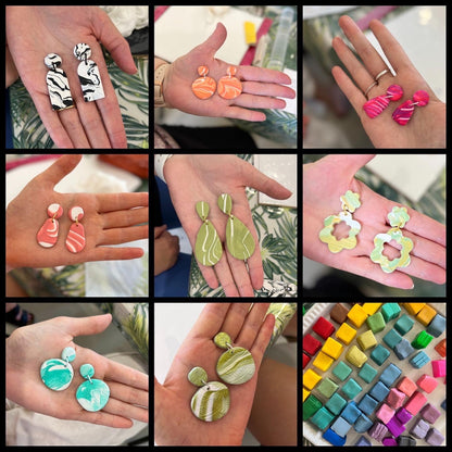 16.3.24 ~ Polymer Clay Earring Workshop ~North Lakes