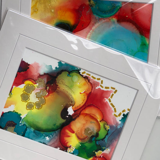 28.6.25~Alcohol Ink Workshop~1pm-4pm