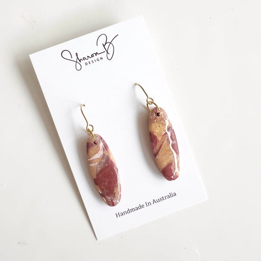 Kristy~Polymer Clay Dangles/Resin