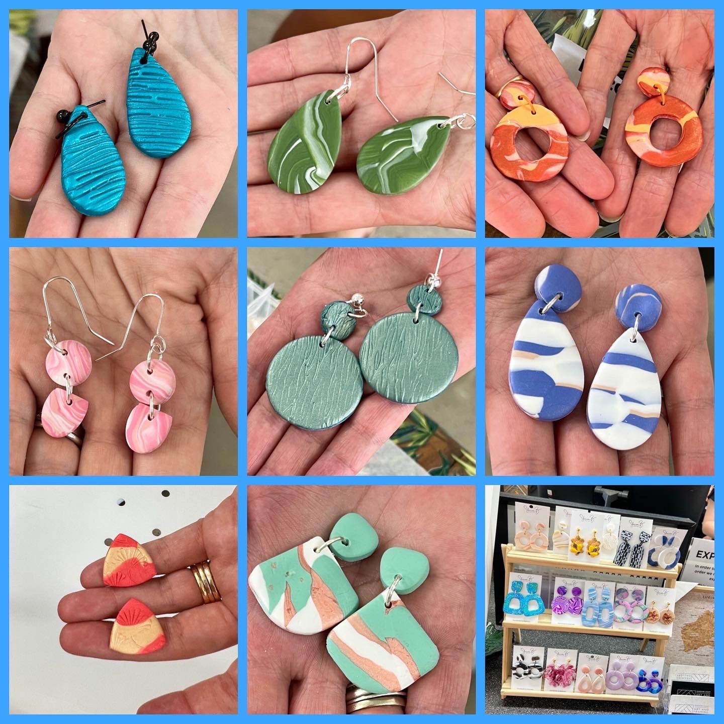 9.3.24 ~ Polymer Clay Earring Workshop ~ Beachmere