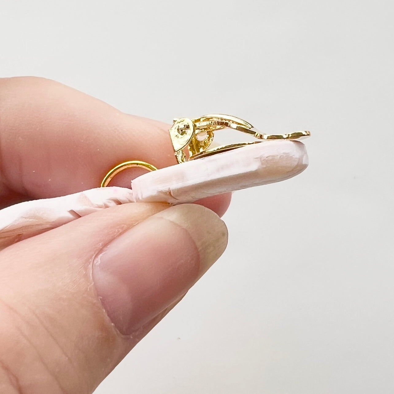 Sienna~Polymer Clay ~ ClipOns