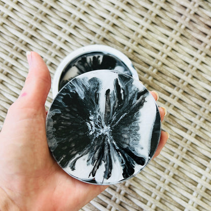 Coaster Set ~ Resin & Ink