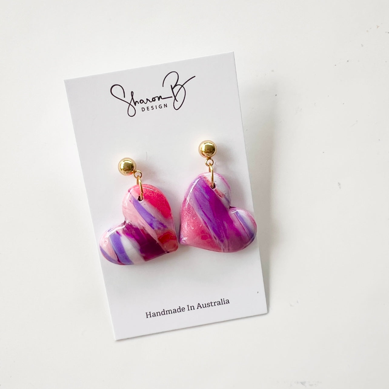 Heart~Polymer Clay~Resin