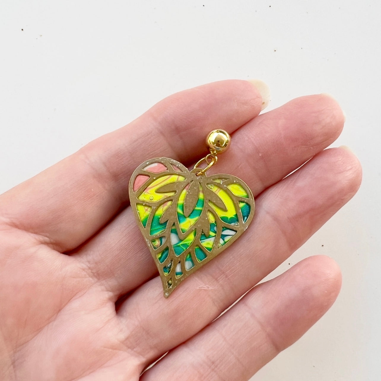 Hearts~Polymer Clay/Bezel/Resin