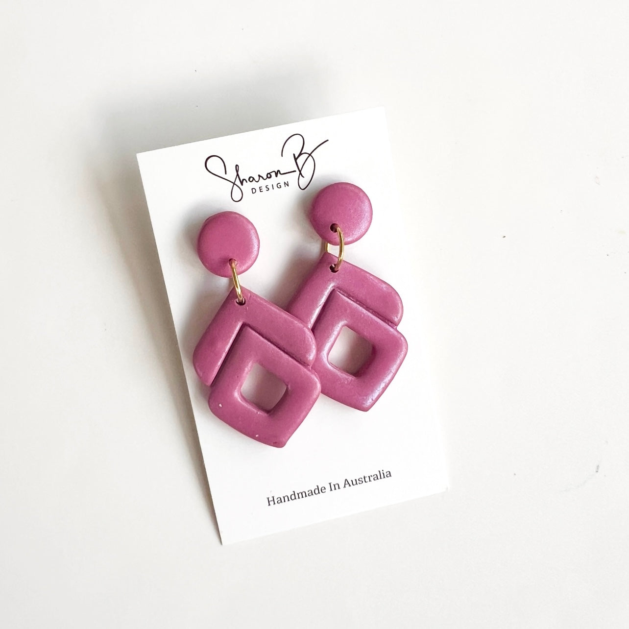 Kelly~Polymer Clay Statement Dangles