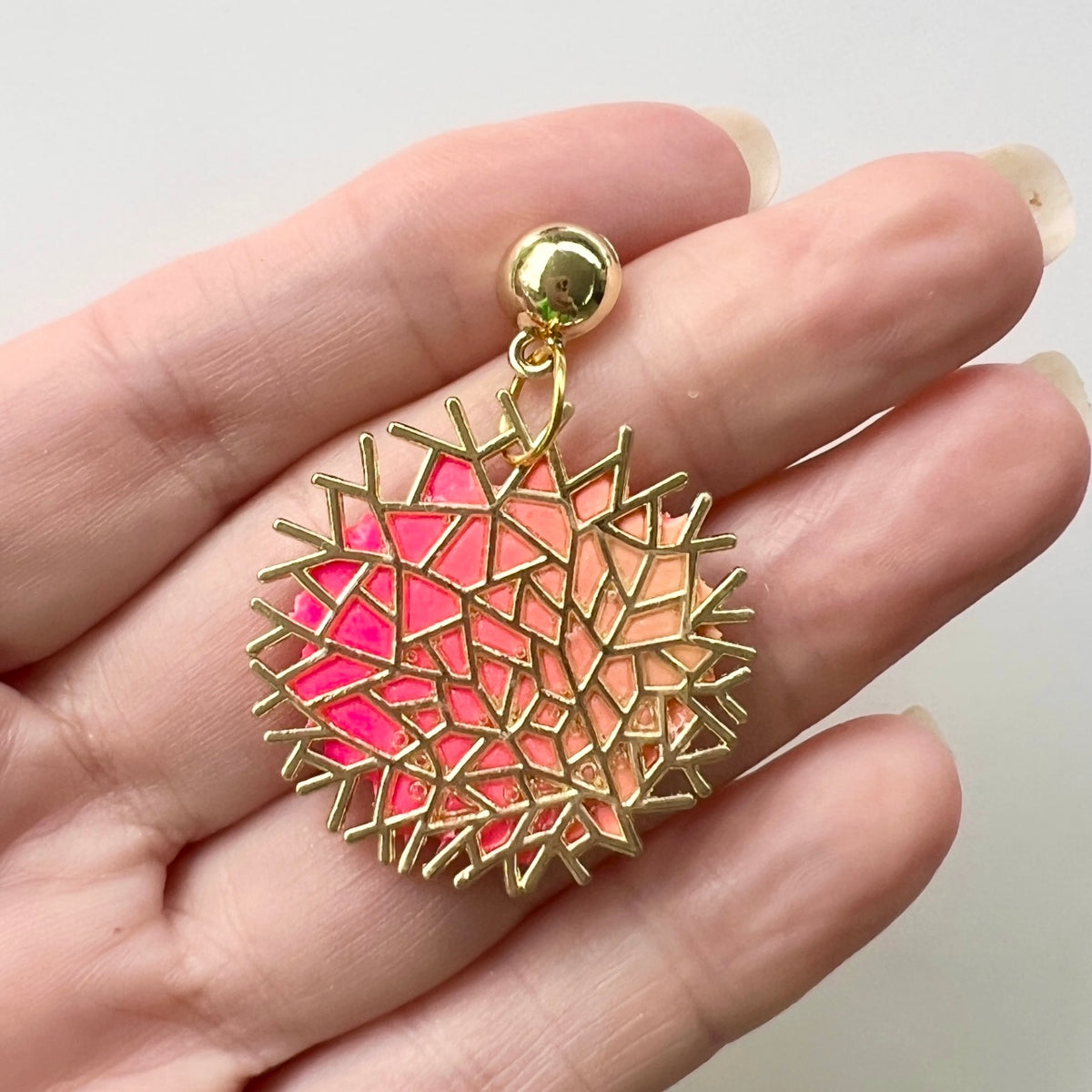 Michaela~Polymer Clay/Bezel/Resin