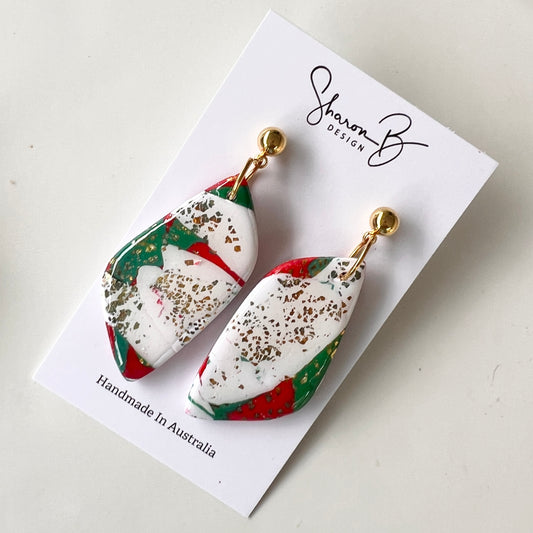 Christmas Dangles~Polymer Clay/Resin