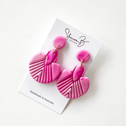 Zoe~Polymer Clay Dangles