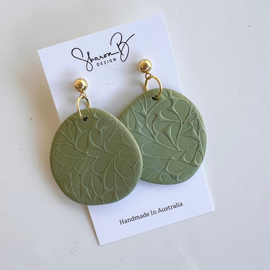 Karen~Polymer Clay Dangles