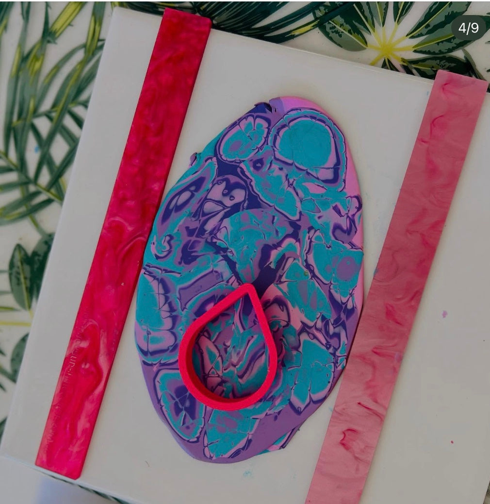 13.6.26~Polymer Clay Earring Workshop ~Intermediate