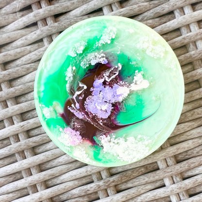 Coaster Set~ Resin & Ink