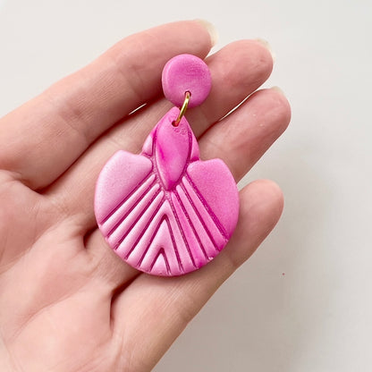 Zoe~Polymer Clay Dangles