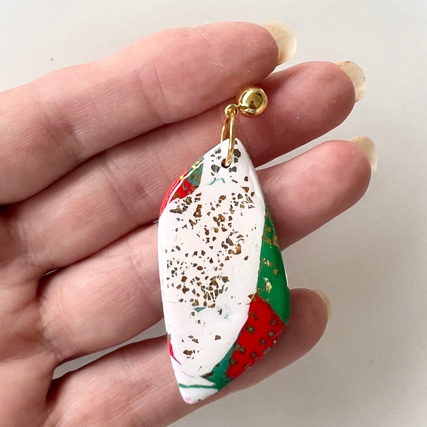 Christmas Dangles~Polymer Clay/Resin